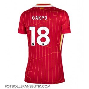 Liverpool Cody Gakpo #18 Replika Hemmatröja Damer 2024-25 Kortärmad